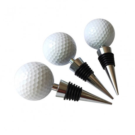 Golf Ball Wine Stopper