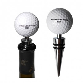 Golf Ball Wine Stopper 