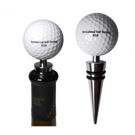 Golf Ball Wine Stopper