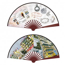 Classic Bamboo Folding Fan 
