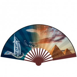 Classic Bamboo Folding Fan 