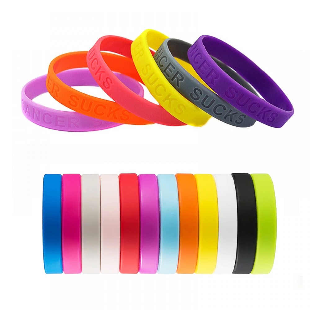 Deboss Silicone Bracelet/Wristband