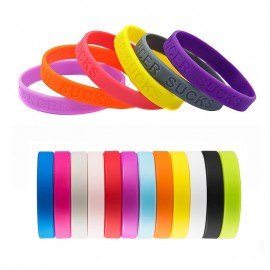 Deboss Silicone Bracelet/Wristband 