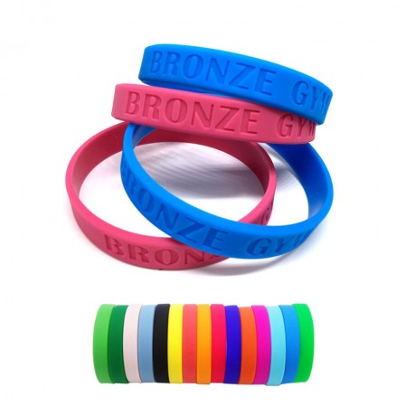 Deboss Silicone Bracelet/Wristband