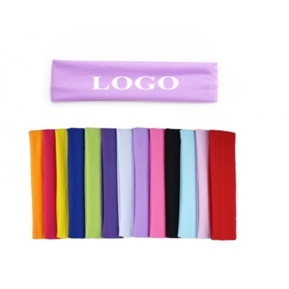 Elastic Sweat & Sports Headbands