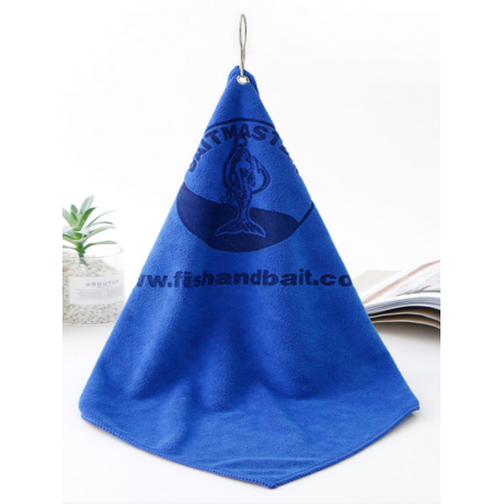 Microfiber Golf Towel w/ Metal Grommet & Clip