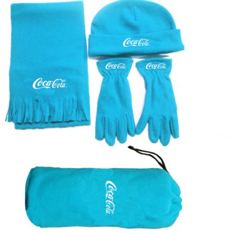 Unisex Winter Warm Scarf Gloves And Hat Set Winter Set